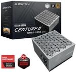 Montech Netzteil Century II 1050W 80+ Gold, ATX 3.1, Silber