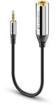 Sonero 3,5mm auf 6,3mm Audio Adapter Kabel 0,25m