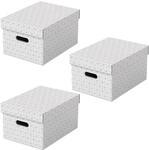 Esselte Aufbewahrungsboxen Home 17,5 l - 26,5 x 36,5 x 20,5 cm wei&szlig;
