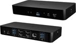 i-Tec Universal Intelligent Dual Display Docking Station mit Power Delivery 100W