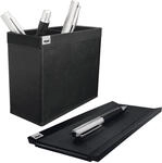SIGEL Stiftablage 20,0 x 10,0 x 1,0 cm saphirschwarz