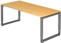 HAMMERBACHER h&ouml;henverstellbarer Schreibtisch VRS19/6/G buche
