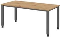 HAMMERBACHER h&ouml;henverstellbarer Schreibtisch VQS16/R/G asteiche