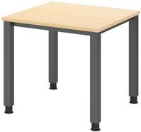 HAMMERBACHER h&ouml;henverstellbarer Schreibtisch VQS08/3/G ahorn