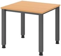 HAMMERBACHER h&ouml;henverstellbarer Schreibtisch VQS08/6/G buche