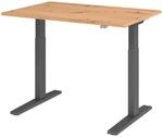 HAMMERBACHER VXMKA12/R/G elektrisch h&ouml;henverstellbarer Schreibtisch 70,0 - 120,0 cm