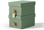 LEITZ Aufbewahrungsboxen Puro 20,0 x 28,0 x 15,0 cm, gr&uuml;n