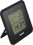 hama Thermometer Borneo, schwarz