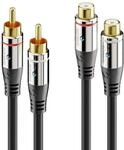 Sonero 2x Cinch Stereo Verl&auml;ngerung 15,0m
