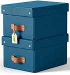 LEITZ Aufbewahrungsboxen Puro 20,8 x 28,5 x 15,5 cm, dunkelblau