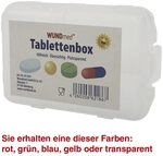 WUNDmed&reg; Tablettenbox farbsortiert