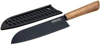 NIROSTA Santokumesser Flow Fair schwarz, 31cm