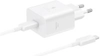 Samsung EP-T4511 45W USB-C Schnellladeger&auml;t mit Kabel 1,8m, wei&szlig;