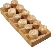 COLOP Motivstempel-Set Woodies, Farm animals
