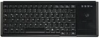 Active Key AK-4400-TU USB Mini-Tastatur mit integriertem Trackball Schwarz