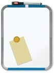 nobo Whiteboard 36,3 x 28,0 cm, wei&szlig;