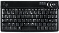 Active Key AK-440-TU USB Mini-Tastatur mit integriertem Mini-Trackball Schwarz