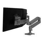 Ergotron LX Pro Monitor Tischhalterung - f&uuml;r 2 LCD-Displays - Dunkelgrau