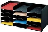PAPERFLOW Sortierstation DIN A4+ 15-Fach schwarz