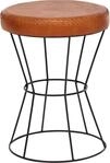 WOHNLING Hocker WL6.093 Echtleder 35 cm