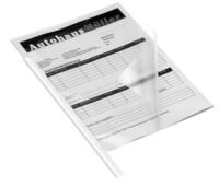 DURABLE Klemmschienen DIN A4 0.6 cm wei&szlig;
