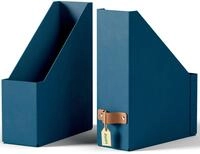 LEITZ Stehsammler Puro 24710068 dunkelblau Karton, DIN A4
