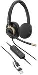HP Poly Mission 825 kabelgebundenes Stereo-USB-Headset (unverpackt)