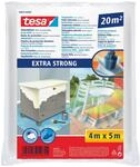 tesa Abdeckplane EXTRA STRONG transparent, 4 x 5 m