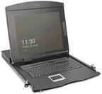Digitus 19" HD LCD KVM Konsole, 16-Port VGA, deutsche Tastatur