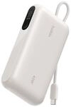 Belkin BoostCharge Powerbank 10.000mAh PD45 W mit Display, USB-A und USB-C Anschluss,