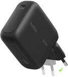 Belkin BoostCharge 100W USB-C GAN Ladeger&auml;t mit einklappbarem Stecker, schwarz