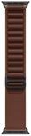 Apple Watch 49mm Burgunder Alpine Loop - Large - Titan Schwarz