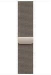 Apple Watch 46mm Natur Milanaise Armband - M/L