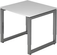 HAMMERBACHER h&ouml;henverstellbarer Schreibtisch VRS08/5/G lichtgrau