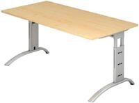 HAMMERBACHER h&ouml;henverstellbarer Schreibtisch VFS16/3/S ahorn