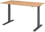 HAMMERBACHER VXMKA16/R/G elektrisch h&ouml;henverstellbarer Schreibtisch 70,0 - 120,0 cm