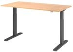HAMMERBACHER VXMKA16/E/G elektrisch h&ouml;henverstellbarer Schreibtisch 70,0 - 120,0 cm
