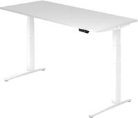 HAMMERBACHER elektrisch h&ouml;henverstellbarer Schreibtisch VXBHM19/W/WW wei&szlig;