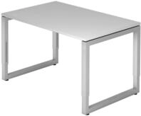 HAMMERBACHER h&ouml;henverstellbarer Schreibtisch VRS12/5/S lichtgrau