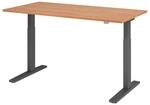 HAMMERBACHER VXMKA16/N/G elektrisch h&ouml;henverstellbarer Schreibtisch 70,0 - 120,0 cm