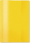 HERMA 7481, HERMA Heftumschlag transparent gelb DIN A5 15,2 x 21,6 cm