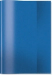 HERMA 7483, HERMA Heftumschlag transparent blau DIN A5 15,2 x 21,6 cm
