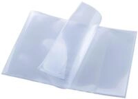 DONAU Heftumschlag transparent DIN A5 quer