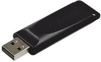 Verbatim Slider - USB-Stick 64 GB - Schwarz