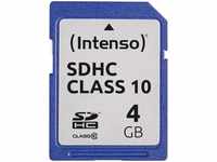 Intenso 3411450, Intenso SD-Speicherkarte Class 10 - 4 GB