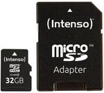 Intenso Speicherkarte microSDHC Card 32GB