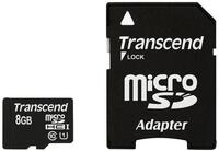 Transcend GUSDU1 microSDHC Speicherkarte 8 GB