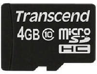 Transcend TS4GUSDC10 Speicherkarte 4 GB
