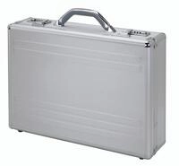 ALUMAXX Aktenkoffer KRONOS silber bis 43,2 cm (17 Zoll)