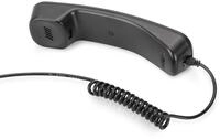 Digitus USB Telefonh&ouml;rer / Handset USB A-RJ10 Stecker, Kabell&auml;nge: 1,80-1,90 m